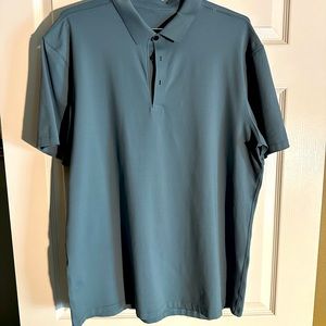 Mens green polo Lululemon